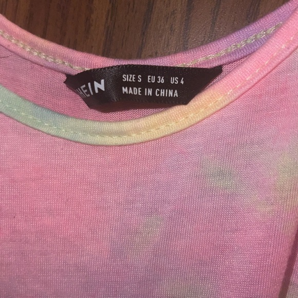 SHEIN VCAY Split Side Curved Hem Slip Dress - Picture 10 of 10